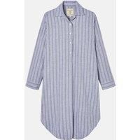 "Westwood Pebble" Stripe Brushed Cotton Nightshirt