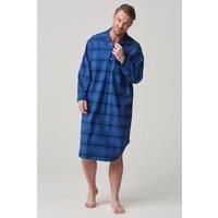 "Midnight" Tartan Brushed Cotton Nightshirt