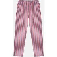 'York Stripe' Crisp Cotton Pyjama Trousers