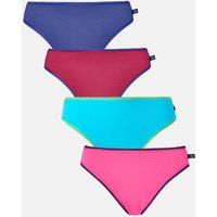 'Lucky Dip' Four Pack of High Leg Knickers
