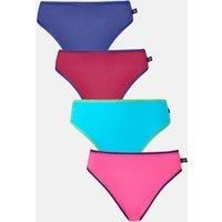 'Lucky Dip' Four Pack of High Leg Knickers