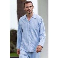 Men's Brushed Cotton Westwood Striped Pyjama Set