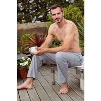 Herringbone Brushed Cotton Pyjama Trousers