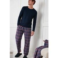'Arran' Tartan Brushed Cotton Pyjama Trousers