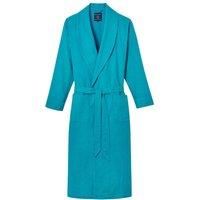 'Storm' Herringbone Brushed Cotton Dressing Gown
