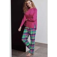 'Shire Square' Bright Brushed Cotton Pyjama Trousers
