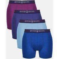 Pack of 4 Bamboo Trunks - Blues