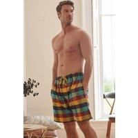 'Edinburgh' Check Brushed Cotton Sleep Shorts