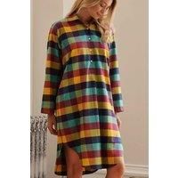 'Edinburgh' Check Brushed Cotton Nightshirt