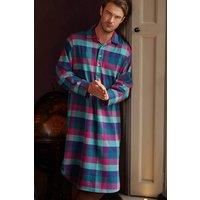 'Montrose' Check Brushed Cotton Nightshirt