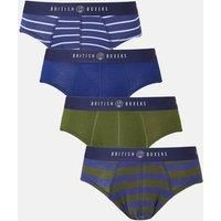 Pack of Four "Leaves" Bamboo Briefs
