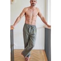 "Orkney" Herringbone Brushed Cotton Pyjama Trousers