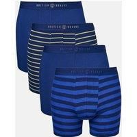 Pack of Four "Fresh Navy" Bamboo Stretch Trunks