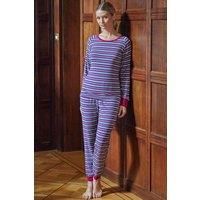 British Boxers Women's "Forest Berry Stripe" Bamboo Pyjama Set | Size: 4XL