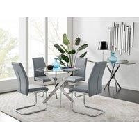 https://www.burton.co.uk/product/furnitureboxuk-novara-clear-tempered-glass-100cm-round-dining-table-with-chrome-starburst-legs-4-lorenzo-faux-leather-chairs_p-d71b4bd4-f1b1-4b28-a465-e507e1ce5384£colour=Grey&size=One%20Size