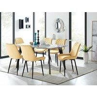 https://www.burton.co.uk/product/furnitureboxuk-andria-white-marble-effect-black-leg-6-seater-dining-table-and-6-pesaro-soft-velvet-chairs_p-724e7481-598c-4c24-9eac-cd274ad46be9£colour=Mustard&size=One%20Size