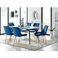 https://www.burton.co.uk/product/furnitureboxuk-andria-marble-effect-dining-table-with-black-legs-6-pesaro-velvet-gold-leg-chairs_p-db35a063-44bf-444a-a516-4f1d59cb160c£colour=Navy&size=One%20Size