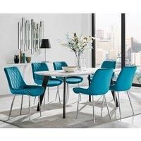 https://www.burton.co.uk/product/furnitureboxuk-andria-marble-effect-dining-table-with-black-legs-6-pesaro-velvet-silver-leg-chairs_p-59d54308-6fac-44a5-b887-2f02471a67e3£colour=Blue&size=One%20Size