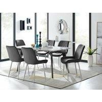 https://www.burton.co.uk/product/furnitureboxuk-andria-marble-effect-dining-table-with-black-legs-6-pesaro-velvet-silver-leg-chairs_p-59d54308-6fac-44a5-b887-2f02471a67e3£colour=Black&size=One%20Size