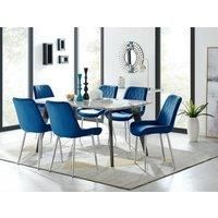 https://www.burton.co.uk/product/furnitureboxuk-andria-marble-effect-dining-table-with-black-legs-6-pesaro-velvet-silver-leg-chairs_p-59d54308-6fac-44a5-b887-2f02471a67e3£colour=Navy&size=One%20Size