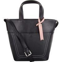 Premium Soft Leather Cross Body Shoulder Twin Tote Style Handbag