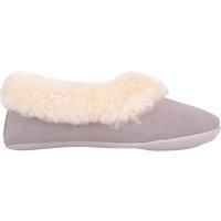 Eleanor, Sheepskin Ballerina Slipper with Suede Sole