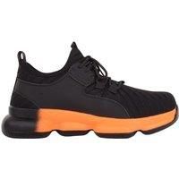 Mens Slip On Lightweight Sports Lace Up Mesh Steel Toecap Trainers