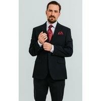 Dobell Mens Navy Suit Jacket Regular Fit-40L
