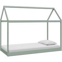 Home Detail Taylor Pastel Green Wooden Kids House Bed
