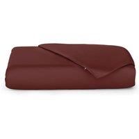 Cosy House Collection Luxury Bamboo Duvet Cover - Ultra Soft Comforter, Duvet, or Quilt Cover - Solid Zippered Duvet Protector for Bed (King, Burgundy)
