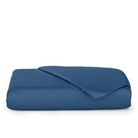 Cosy House Collection Bamboo Duvet Cover - Luxury Zippered King, Blue)
