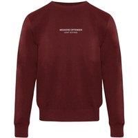 Weekend Offender Logo Mens Wine Sweater