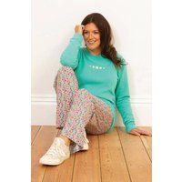 Regis Wide Leg Loungers Petal Perfume