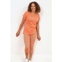 Holt Cropped Leggings Petal Perfume