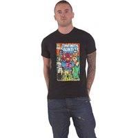 Marvel T Shirt Infinity Gauntlet Official Mens Black XL