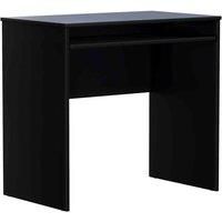 Vida Designs Huby Computer Desk Compact Sliding Keyboard Tray Home Office Black