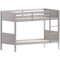 Junior Vida Gemini Bunk Bed 3Ft Single Bed Detachable Grey 90 X 190 Cm
