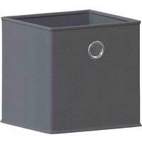 Vida Designs Durham Cube Basket Foldable Storage, Set Of 6, Grey, Grey