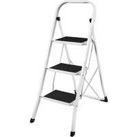 Home Vida 3 Step Folding Ladder With Anti-Slip Mat