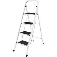 Home Vida 4 Step Folding Ladder With Anti-Slip Mat