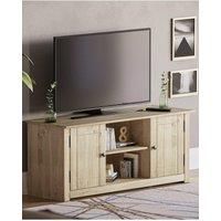 Vida Designs Panama 2 Door 1 Shelf TV Stand Unit Storage Cabinet up to 55 inches