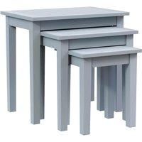 Vida Designs Yorkshire Nest Of 3 Tables - Grey