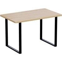 Vida Designs 4 Seater Dining Table With U Shape Legs Oak