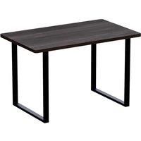 Vida Designs 4 Seater Dining Table With U Shape Legs Walnut