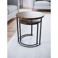 Vida Designs Brooklyn Nest Of 2 Round Tables