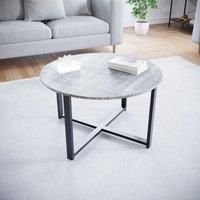 Vida Designs Brooklyn Round Coffee Table Living Room Furniture 470 x 880 x 880 mm