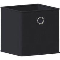 Vida Designs Durham Cube Storage Basket - Black, black