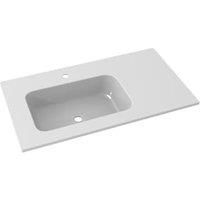 Duarti By Calypso Twyford Cast Marble Vanity Basin - 810 x 405mm