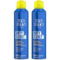 Tigi Secret Dry 'Shampoo' for Instant Hair Refresh 300ml, 2 Pack in Blue