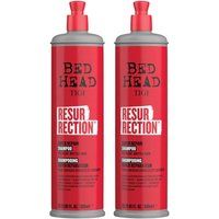 Tigi Resurrection 'Shampoo' For Damaged Hair 600ml, 2 Pack in Red